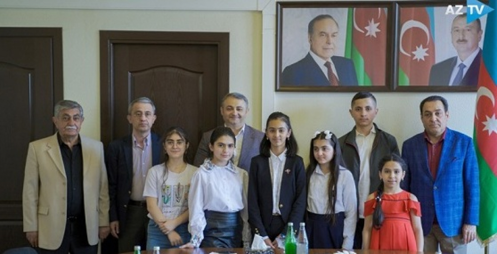 Laçın rayon 21 saylı orta məktəbin şagirdi Zəhra İmranlı respublika müsabiqəsində birinci oldu